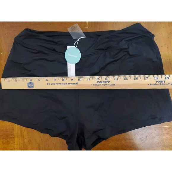 Keautikini Black Swim Shorts‎ Bottoms Stretch Size XL NWT New - Picture 6 of 7